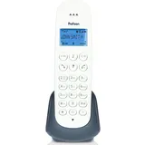 Profoon PDX-300AE - DECT-Telefon mit 1 Mobilteil, Schiefer - Weiß/Grau