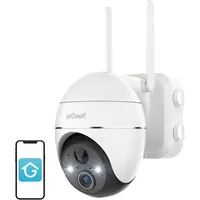 IeGeek Wireless 3MP WiFi outdoor camera ZS-GX1S white 5200mAh,