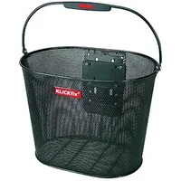 KLICKfix Oval Plus EF Fahrradkorb schwarz (0386KLIK)