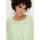 bonprix Chiffonbluse mit Untertop, grün Gr.52, festliche Chiffonbluse mit Fledermausärmeln und elastischem Bund