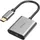 Hama 2in1 Audio-Adapter USB-C auf 3,5mm Klinke grau