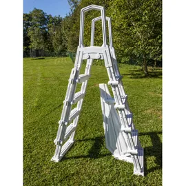 gre accessories Sicherheitsleiter Silber 120/132 cm