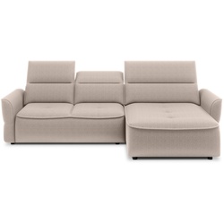 Ecksofa Murillo Stoff Cream