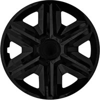 NRM 4× Radkappe NRM -Action- Schwarz, 14"