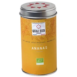 Quai Sud Bio schwarzer Tee mit Ananas POP Dose