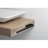 Giese GmbH Giese Handtuchhalter doppelt 91766-14 für Badmöbel, 400 mm schwarz matt