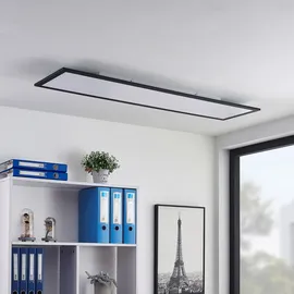 LINDBY Nelios 1 LED-Panel 120 x 30 cm schwarz