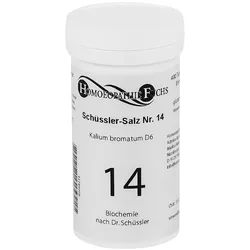 HOMOEOPATHIEFUCHS Schüssler-Salz Nummer 14 Kalium bromatum D6 Biochemie