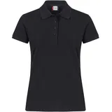 Clique Heavy Premium Poloshirt Schwarz L