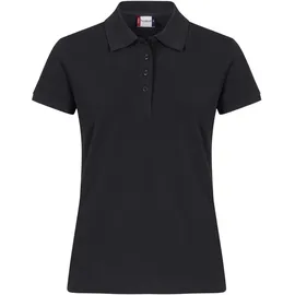 Clique Heavy Premium Poloshirt Schwarz L