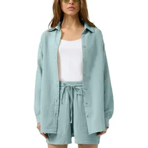 QS Langarmbluse blau 34