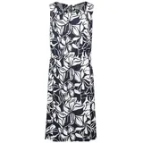 Betty Barclay Sommerkleid Dunkelblau/Weiß 42
