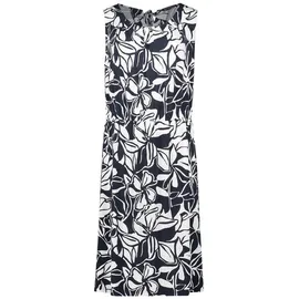 Betty Barclay Sommerkleid Dunkelblau/Weiß 42