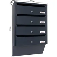 Profirst Maildrop 4 Anthrazit