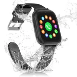 Smartwatch Kinder, 4G GPS Uhr Kinder Smartwatch mit GPS mit SIM WiFi Videoanruf SOS Schulmodus Kamera Wasserdichte Spiele Voice Chat Handy Wecker, Kinderuhr Geschenke für Mädchen Jungen Student