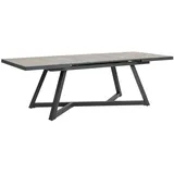 Dehner Ausziehtisch Monaco, ca. B190-250/H77/T100 cm, Anthrazit, Grau
