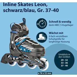 Hudora Kinder Inlineskate Leon Gr. 37-40