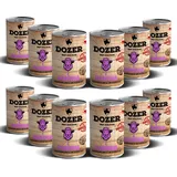 12 x 400g Hundefutter Dozer Lamm Premium Nassfutter getreidefrei Dosen