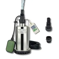 CHM GmbH Flachsaugpumpe Edelstahl 750 Watt 8400 L/h