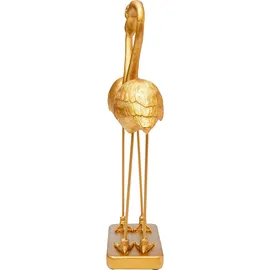 Kare Design Deko Figur Flamingo Love Gold 39cm