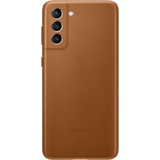 Samsung Leather Cover EF-VG996 für Galaxy S21+ 5G brown