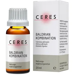 Ceres Baldrian Valeriana Kombination 20 ml