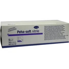 Hartmann Peha-soft nitrile Untersuch.handsch. S unst.pudfr.