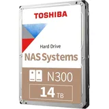 Toshiba N300 14 TB 3,5" 6 Gbit/s