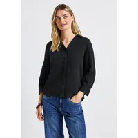 STREET ONE Damen, Musselin Hemdbluse - 38