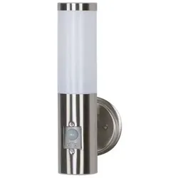 Lindby - Kristof Außen Wandleuchte w/Sensor Steel