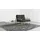 s-style möbel Loungesessel 84 x 81 x 89 cm Schwarz/Gold mit Metallfüßen