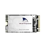 S SHARKSPEED SSD M.2 2242 256GB Festplatte intern 3D NAND SATA III 6 Gb/s,Hohe Leistung Solid State Drive für Desktop PC und Laptop(256GB, M.2 2242)