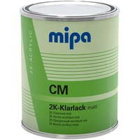 MIPA 2K-Klarlack matt CM - 0,5 Liter, Autolack, Versiegelung