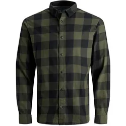 Jack & Jones Hemd Gingham Langarmhemd