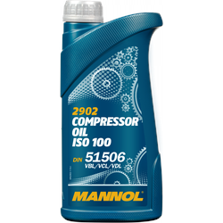 Mannol 2902 Compressor Oil ISO 100 Kompressoröl 1 Liter