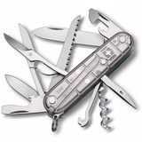 Victorinox Schweizer Taschenmesser Huntsman, Swiss Army Knife, Multitool, 15 Funktionen, Klinge, Korkenzieher, Dosenöffner