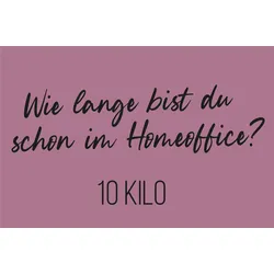 queence Metallbild »Homeoffice«, Sprüche-Schriftzug-Sprüche-Sprüche & Texte, (1 St.), Stahlschild, Blechschild, Sprüche, Texte, witzig queence Farbe Bild(er): schwarz
