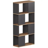 Vicco Raumteiler Eneos 60 x 124,5 x 24 cm Goldkraft Eiche
