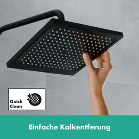 Hansgrohe Vernis Shape mit Thermostat, mattschwarz