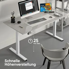 ONKRON Höhenverstellbares Tischgestell elektrisch 120-170 cm