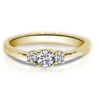 Adam & Eve Verlobungsring Verlobungsring "AE27" Brillant 585/- Gelbgold 0,18 ct. goldfarben 52