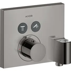 Axor ShowerSelect Thermostat Unterputz eckig für 2 Verbraucher Polished Black Chrome 36712330