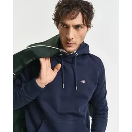 GANT Reg Shield Kapuzenpullover Evening Blue L