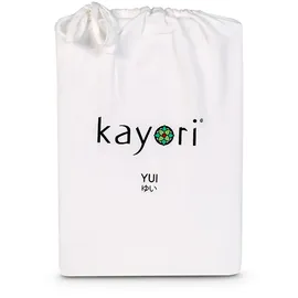 Kayori Spannbettlaken Flanell 180 x 200 cm weiß