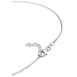 Elli Fußschmuck Damen Fußkettchen verschlungene Herzen Liebe in 925 Sterling Silber