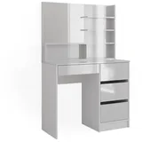 Vicco Schminktisch Sherry Weiß 90 x 75 cm Spiegel