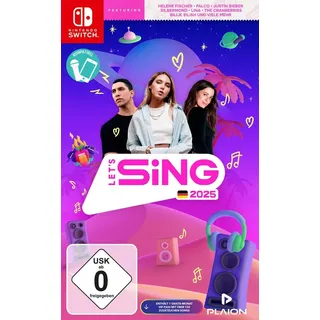 plaion Let's Sing 2025 German Version (Nintendo Switch