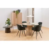 VCM Esstisch Ø120 cm natur.