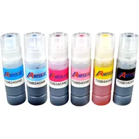 Ampertec 6 kompatible Nachfülltinten ersetzt Epson C13T09B140-640 107 Multipack