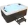 Tronitechnik Outdoor Whirlpool Levanzo 22Kw Pumpe 3Kw Heizung - 190 X 135 X 77Cm - Heizung 41 Düsen Inkl Treppe